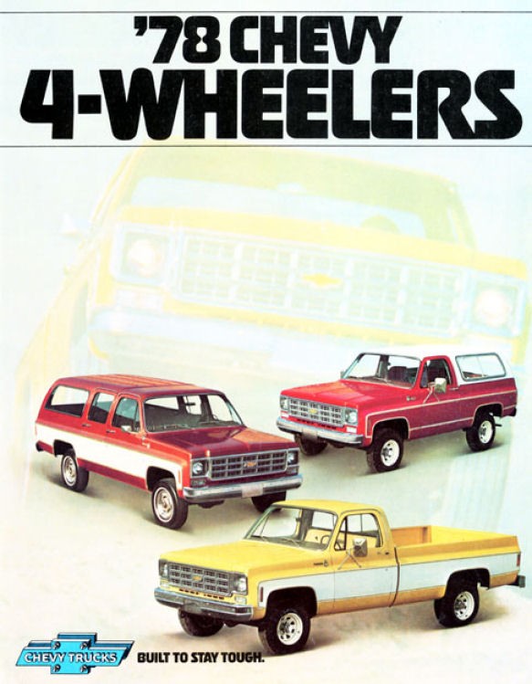 1978 Chevrolet 4-Wheelers Brochure